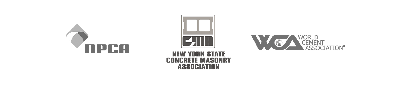 CarbonBuilt climate tech green concrete partners NECMA, New York State Concrete Masonry Association and World Cement Association